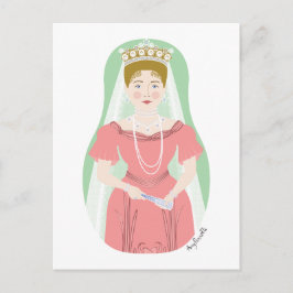 Tarjeta postal Alexandra Feodorovna Romanova Matry
