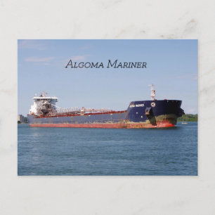 Tarjeta postal Algoma Mariner