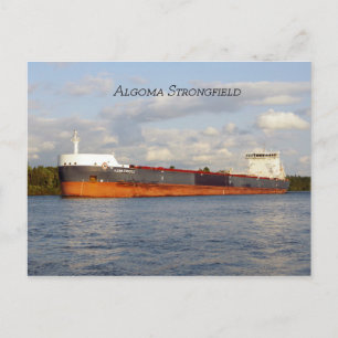 Tarjeta postal Algoma Strongfield