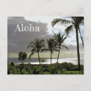 TARJETA POSTAL "ALOHA DE MAUI"