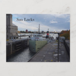 Tarjeta postal Alpena Soo Locks