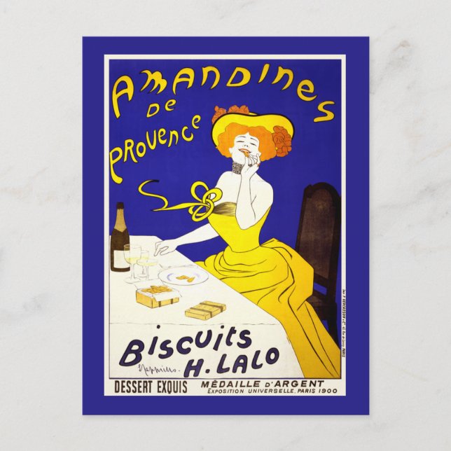Tarjeta postal: "Amandines de Provence" de Cappiel (Anverso)