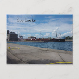 Tarjeta postal American Courage Soo Locks