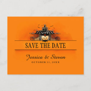 Tarjeta Postal - Amor de Halloween