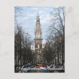 Tarjeta postal Amsterdam Zuiderkerk Holland