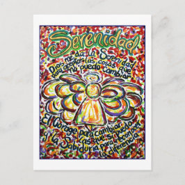 Tarjeta postal Angel de la Oración Española de Ser