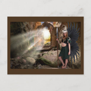 Tarjeta postal Angel "Gaurdian"