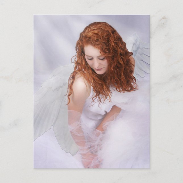 Tarjeta postal Angel "Reflection" (Anverso)