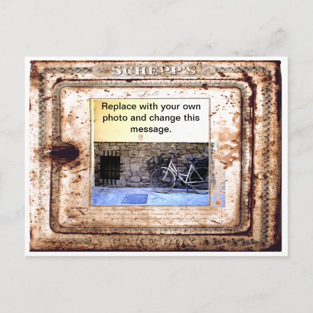 Tarjeta postal antigua (Anverso)