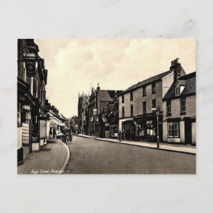 Tarjeta postal antigua - Alcester, Warwickshire