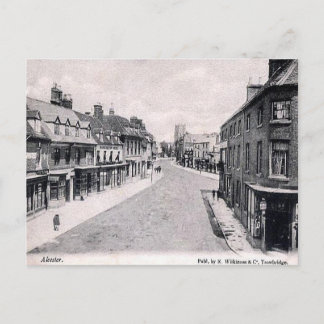Tarjeta postal antigua - Alcester, Warwickshire