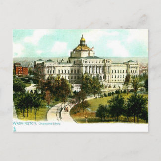 Tarjeta postal antigua - Biblioteca del Congreso, 