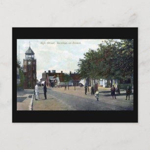 Tarjeta postal antigua - Burnham-on-Crouch, Essex
