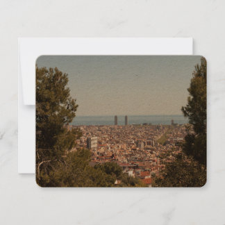 Tarjeta Postal Antigua de Barcelona