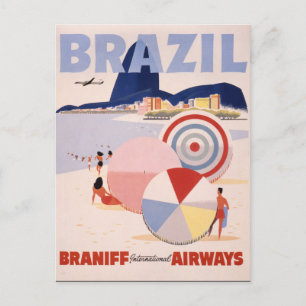 Tarjeta Postal Antigua de Brasil