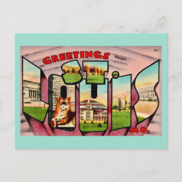 Tarjeta postal antigua de St Louis