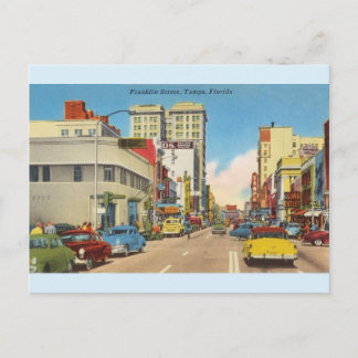 Tarjeta postal antigua de Tampa, Florida