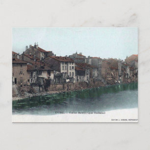 Tarjeta postal antigua - Epinal, Vosges