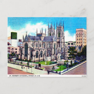 Tarjeta postal antigua - Sydney, Nueva Gales del S