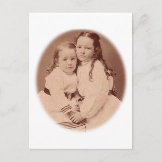 Tarjeta postal antigua vintage exquisita por FromM