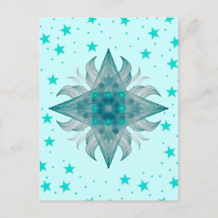 Tarjeta postal Aquarius Star