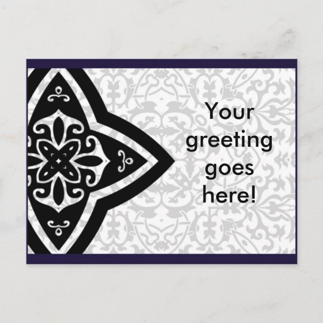 Tarjeta postal árabe oriental (Anverso)