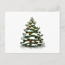 TARJETA POSTAL : ÁRBOL DE NAVIDAD