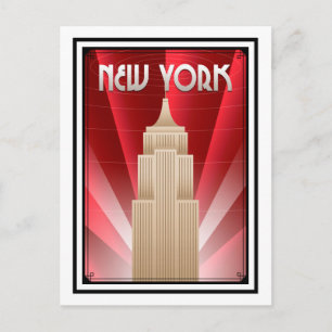 Tarjeta postal - Art Deco años 20 y 30