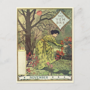Tarjeta postal Art Nouveau