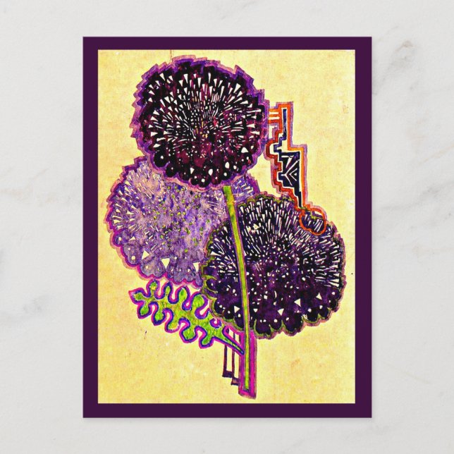 Tarjeta postal-Arte antiguo-Charles Rennie Mackint (Anverso)