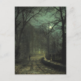 Tarjeta postal Atkinson Grimshaw Yorkshire Lane CC
