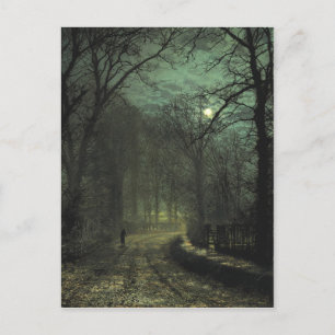 Tarjeta postal Atkinson Grimshaw Yorkshire Lane CC