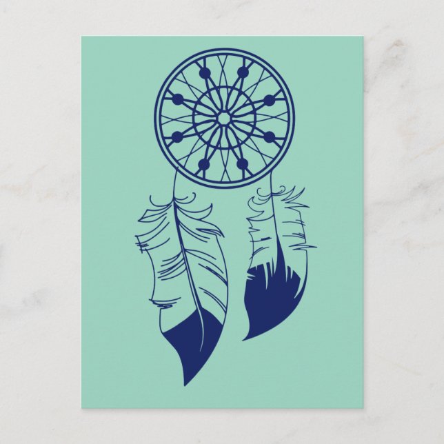 TARJETA POSTAL ATRAPASUEÑOS (Anverso)