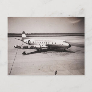 Tarjeta postal "Austrian Airlines"