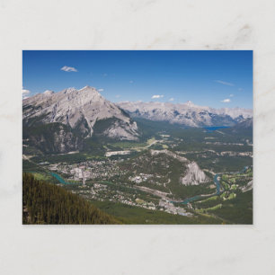 Tarjeta postal Banff Aerial View