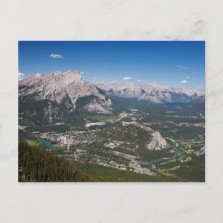 Tarjeta postal Banff Aerial View