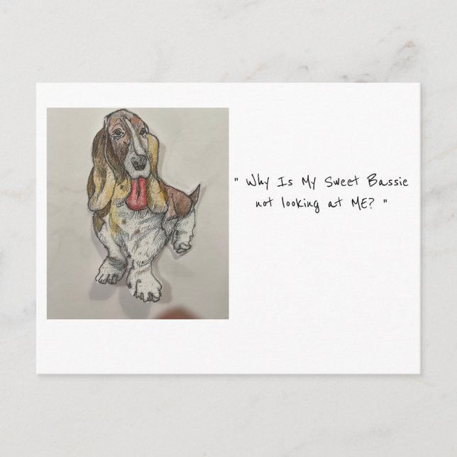 Tarjeta postal Bassie (Anverso)