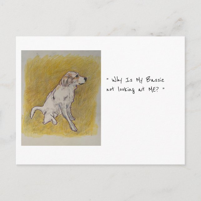 Tarjeta postal Bassie (Anverso)