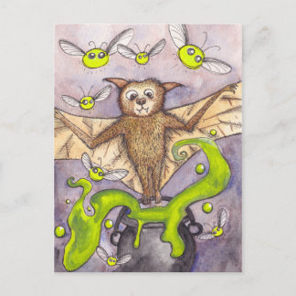 Tarjeta postal Bat & Cauldron