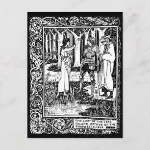 Tarjeta postal Beardsley Excalibur