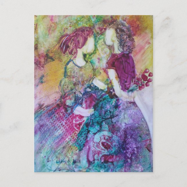 Tarjeta postal "Best Friends" (Anverso)