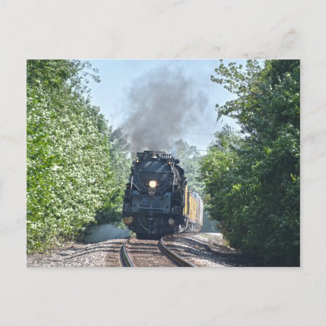 Tarjeta postal Big Boy No. 4014 para locomotoras d (Anverso)