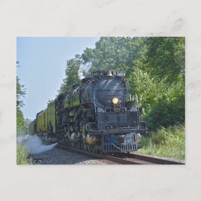 Tarjeta postal Big Boy No. 4014 para locomotoras d (Anverso)