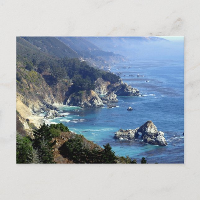 Tarjeta postal Big Sur (Anverso)