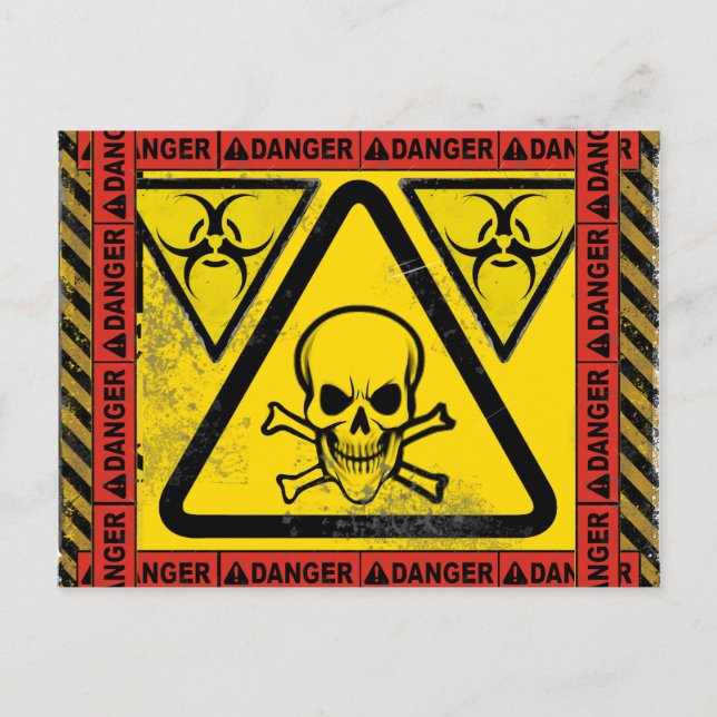 Tarjeta postal Bio Hazard (Anverso)