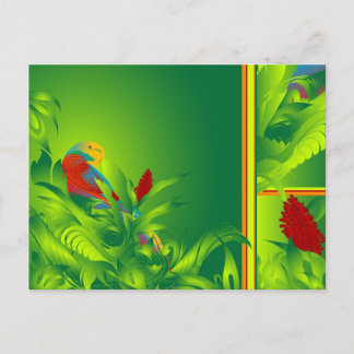 Tarjeta postal Bird O' Paradise