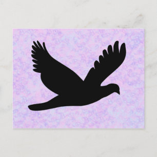 Tarjeta postal Bird Silhouette