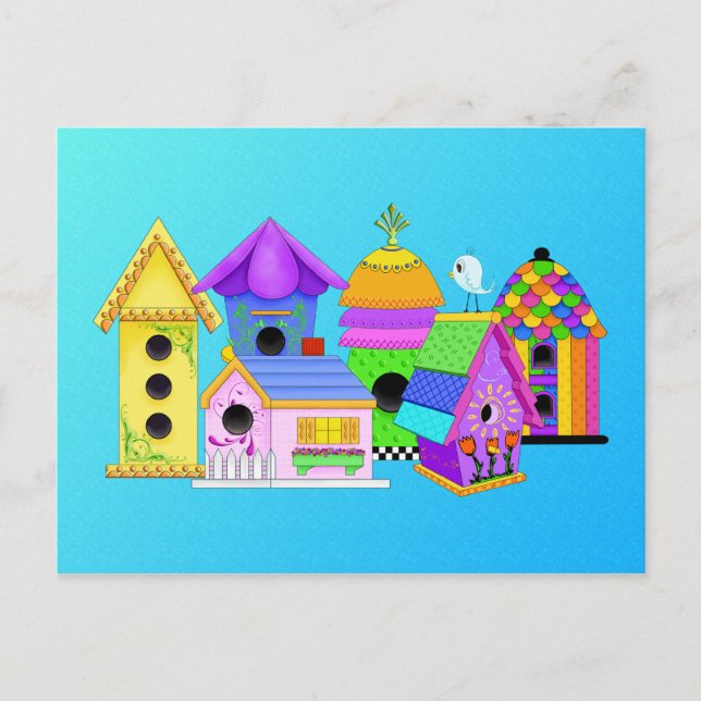 Tarjeta postal Birdie Village (Anverso)
