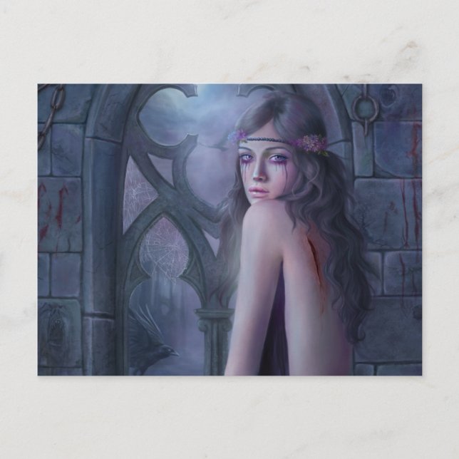 Tarjeta postal Black Wings (Anverso)