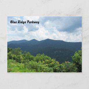 Tarjeta postal Blue Ridge Parkway